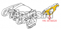 195-30-66520 каретка опорного катка KOMATSU