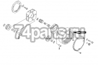 208-27-61150 шестерня коронная ( венец зубчатый ) KOMATSU PC300, PC380, PC400-6