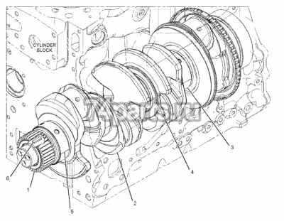 364-5145, 363-0559 вкладыш упорный двигатель CATERPILLAR