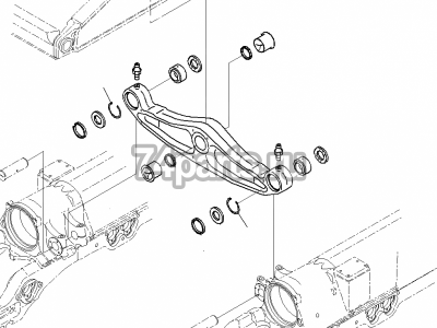 17M-50-24350 кольцо стопорное KOMATSU D275A, D275A-2