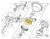 7T-3676 корпус ступица  CATERPILLAR D9N scheme