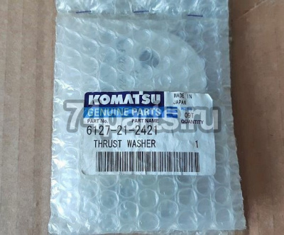 6127-21-2421 пластина стопорная KOMATSU S6D155