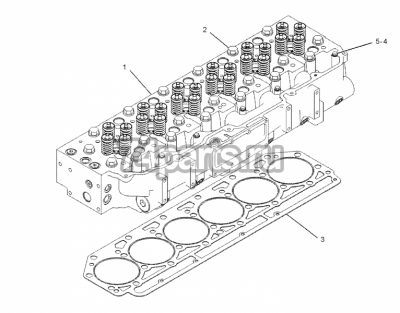 187-1315 Прокладка головки блока CATERPILLAR C9