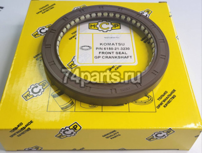6150-21-3230 передний сальник коленвала KOMATSU S6D125