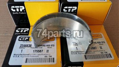2246638, 7W 9415 вкладыш шатунный STD двигатель CATERPILLA 3116, 3126, CAT C7