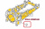 3P-8845 втулка на заднюю ось в раму бульдозер CATERPILLAR
