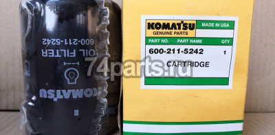 600-211-5242 фильтр масляный KOMATSU
