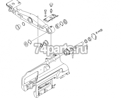 17A-50-12181 втулка KOMATSU D155A